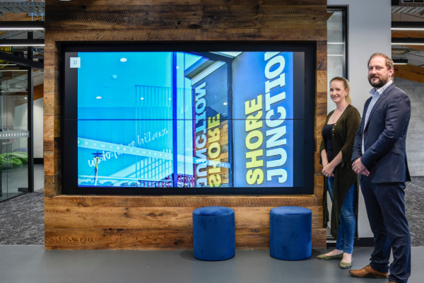 Shore Junction Opens with Samsung Digital Signage