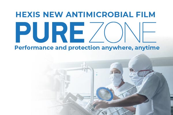 HEXIS Pure Zone Antimicrobial Film