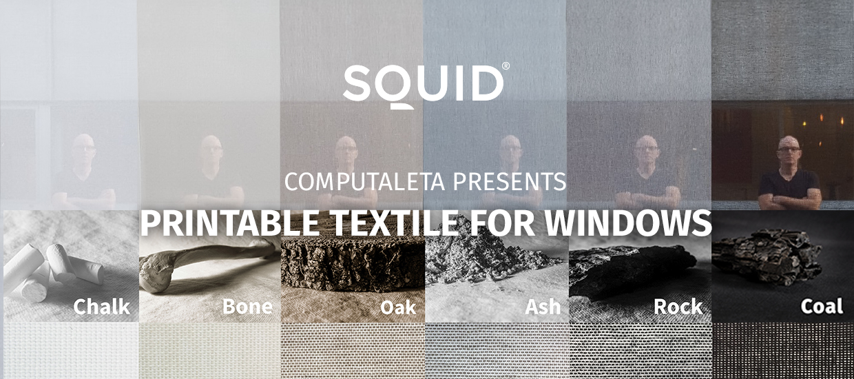 SQUID: The world's first transparent self adhesive window fabric