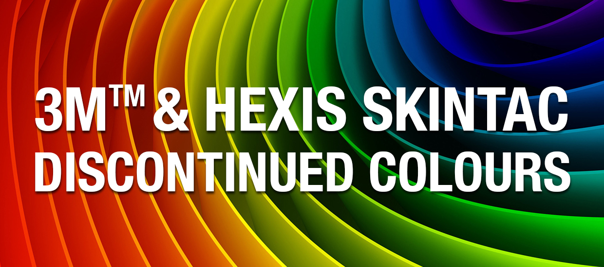 3M & Hexis Discontinued Colours